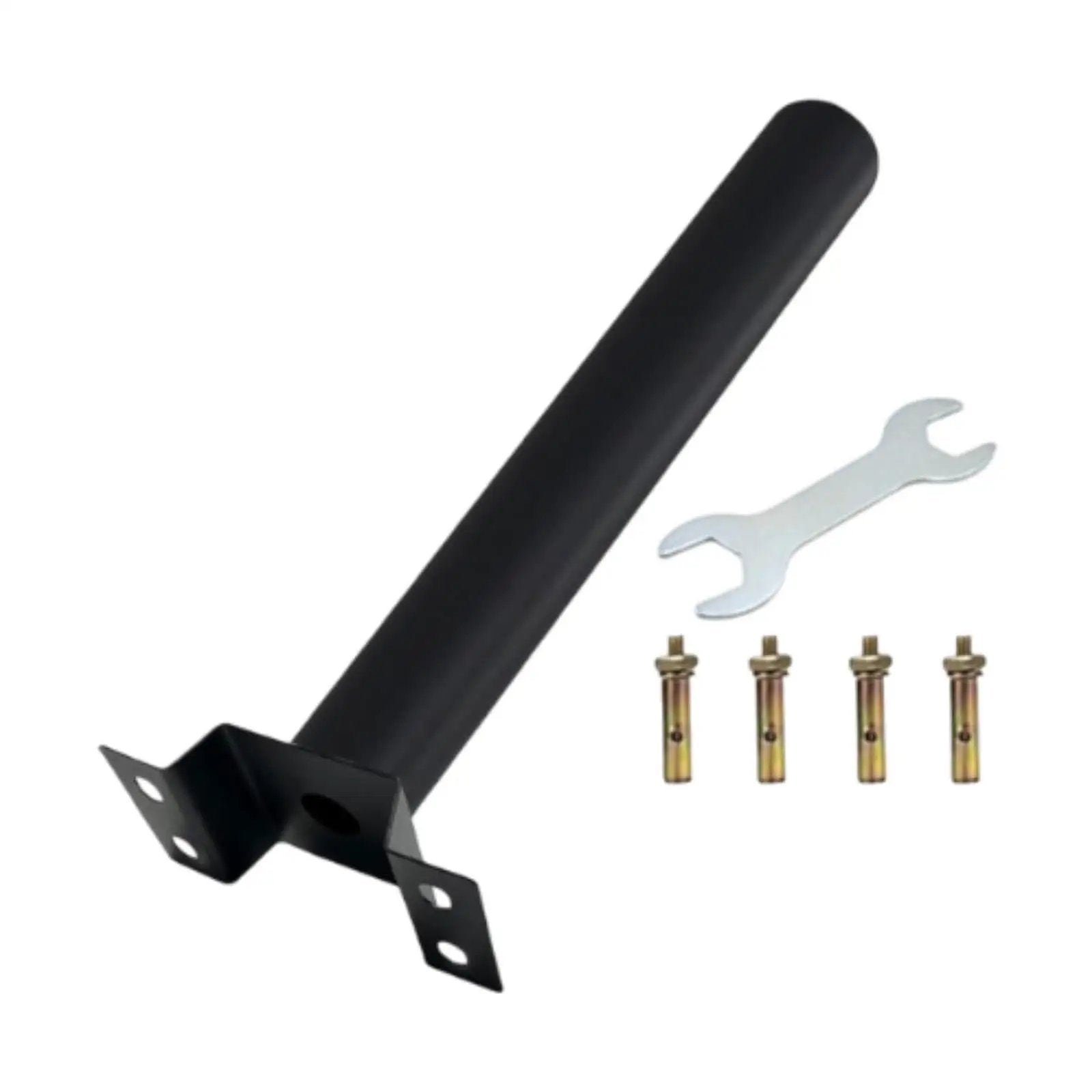 Crosse de Fixation Murale pour Lampadaire Solaire Tout-en-Un φ50mm (MJ-PL50 Wall Mounted)