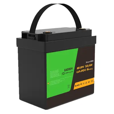 Batterie Solaire Lithium LiFePO4 12.8V / 25.6V (50Ah - 300Ah)