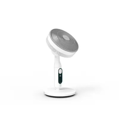 Ventilateur Circulateur d'Air Solaire Rechargeable 30W MJ-SF01 (2-en-1 Pied & Table)