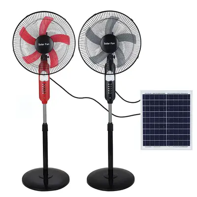 Ventilateur Solaire sur Pied Hybride TSF (Solaire + Secteur)