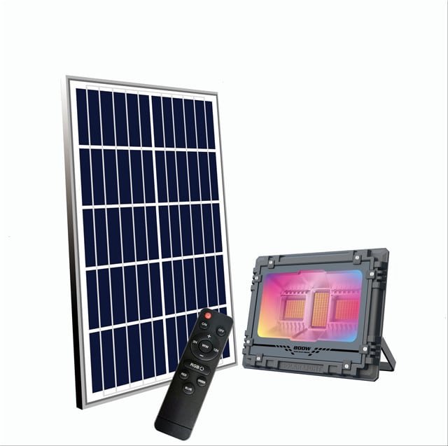 Projecteur Solaire Alien Warrior Rythme Musical RGBW & Bluetooth (60W - 800W)