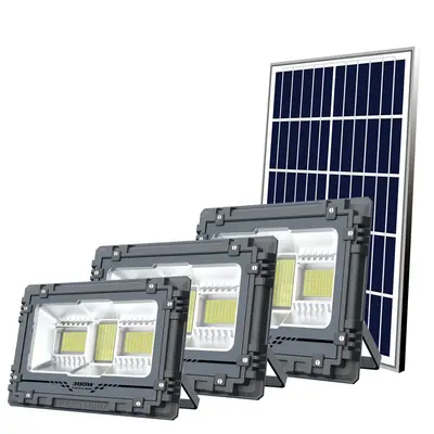 Projecteur Solaire Multi-LED Étanche HL-CSFL 100W - 800W