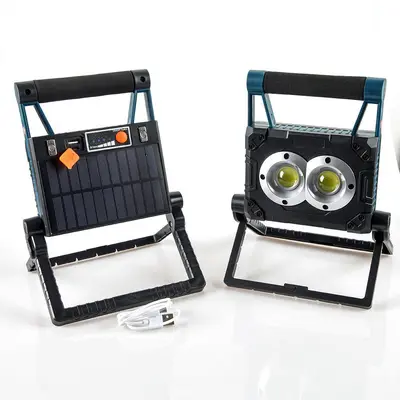 Projecteur Solaire Portable & Chantier TF Multifonction P-MOS (60W - 300W)