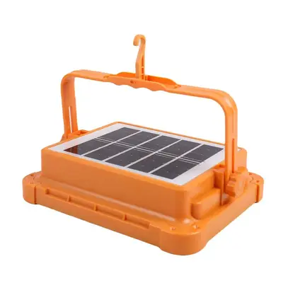 Lanterne Solaire Portable Tout-en-un Aluminium (Jaune)