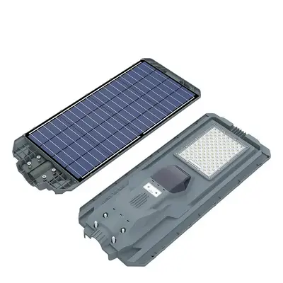 Lampadaire Solaire Intégré Tout-en-Un All-In-One (100W - 300W)