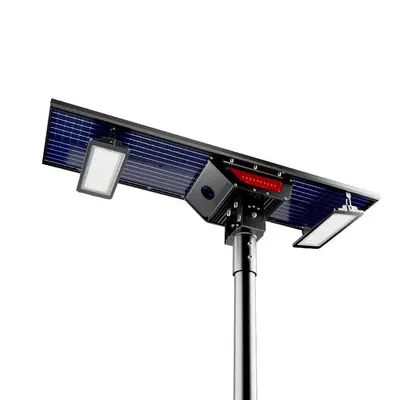 Lampadaire Solaire Autoroutier Double-Face HL-FASL 100W - 150W