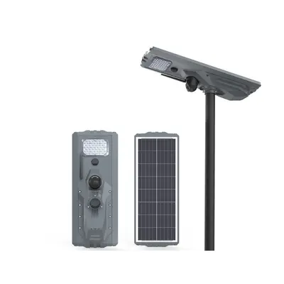 Lampadaire Solaire Starship I avec Caméra Vidéosurveillance HD (100W - 400W)