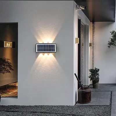 Lèche-Mur Solaire Double Faisceau Haut/Bas CSW