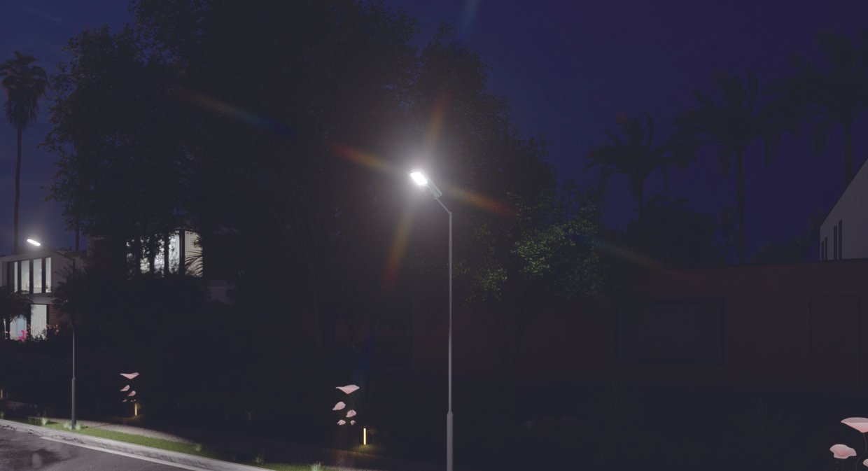 Lampadaire Solaire Starship III Écran Vidéosurveillance HD 1440P (800W - 1200W) - Photo 2