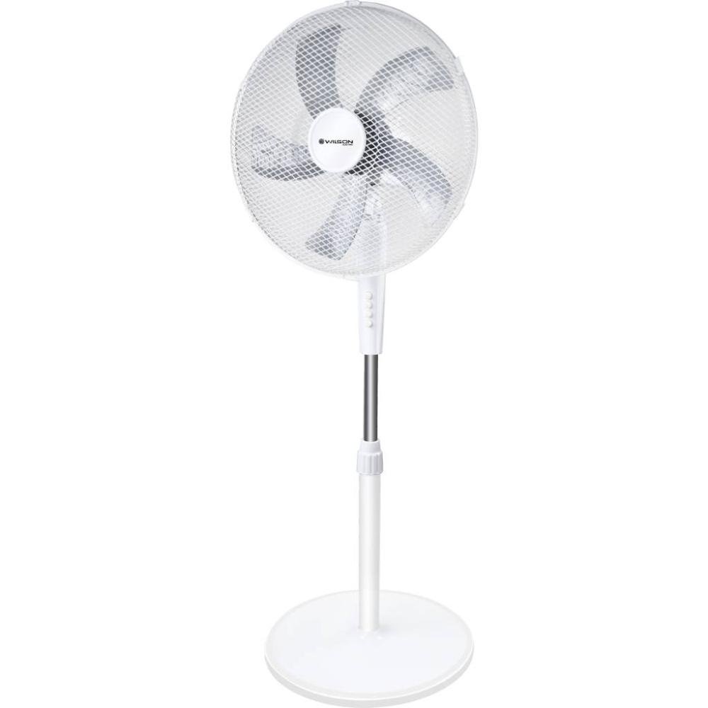 Ventilateur sur Pied Wilson 16" – 45W (5 Pales Aérodynamiques)